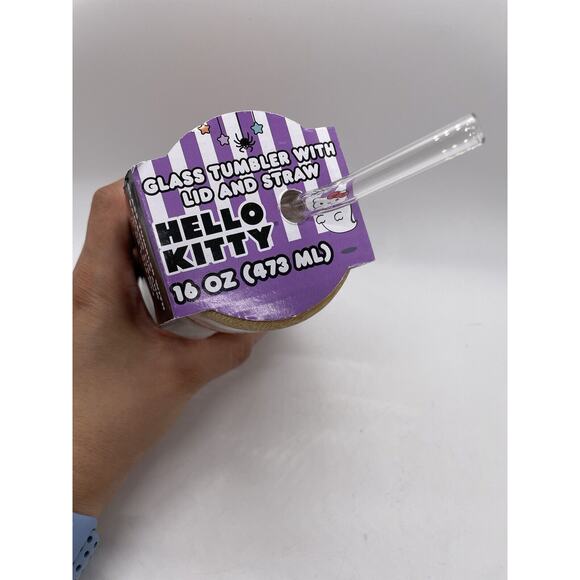 Hello Kitty Glass Tumbler Fall Brand New - Picture 10 of 10